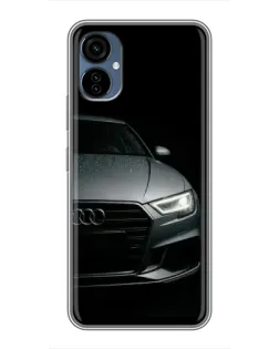 Чехол для TECNO Camon 19 Neo с картинкой «Audi — детализация кузова» Чехол для TECNO Camon 19 Neo с картинкой «Audi — детализация кузова»