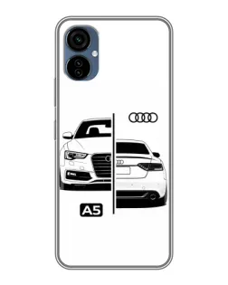 Чехол для TECNO Camon 19 Neo с картинкой «Audi — контрастный дизайн» Чехол для TECNO Camon 19 Neo с картинкой «Audi — контрастный дизайн»