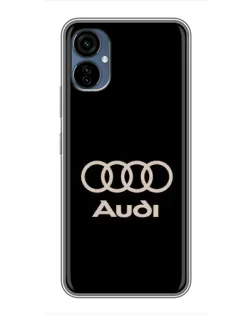 Чехол для TECNO Camon 19 Neo с картинкой «Audi — золотой логотип» Чехол для TECNO Camon 19 Neo с картинкой «Audi — золотой логотип»