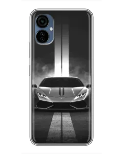 Чохол для TECNO Camon 19 Neo з картинкою «Lamborghini симетрія доріг» Чохол для TECNO Camon 19 Neo з картинкою «Lamborghini симетрія доріг»