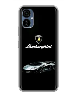 Чохол для TECNO Camon 19 Neo з картинкою «Логотип Lamborghini класика» Чохол для TECNO Camon 19 Neo з картинкою «Логотип Lamborghini класика»