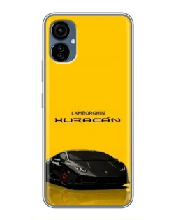 Чохол для TECNO Camon 19 Neo з картинкою «Lamborghini Huracan чорний» Чохол для TECNO Camon 19 Neo з картинкою «Lamborghini Huracan чорний»