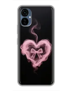 Чехол для TECNO Camon 19 Neo с картинкой «Дымчатое сердце»