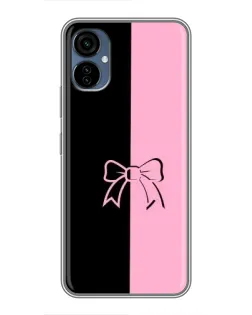 Чохол для TECNO Camon 19 Neo з картинкою «Половинки банту» Чохол для TECNO Camon 19 Neo з картинкою «Половинки банту»
