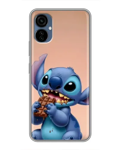 Чехол для TECNO Camon 19 Neo с картинкой «Стич ест шоколад» Чехол для TECNO Camon 19 Neo с картинкой «Стич ест шоколад»