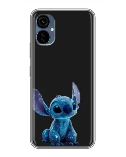 Чехол для TECNO Camon 19 Neo с картинкой «Стич на черном» Чехол для TECNO Camon 19 Neo с картинкой «Стич на черном»