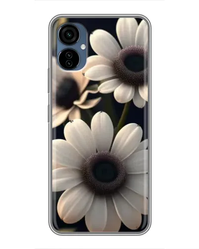 Чехол для TECNO Camon 19 Neo с картинкой «Белые маргаритки макро» Чехол для TECNO Camon 19 Neo с картинкой «Белые маргаритки макро»