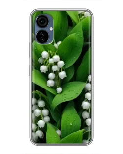 Чехол для TECNO Camon 19 Neo с картинкой «Ландыши в зелени» Чехол для TECNO Camon 19 Neo с картинкой «Ландыши в зелени»