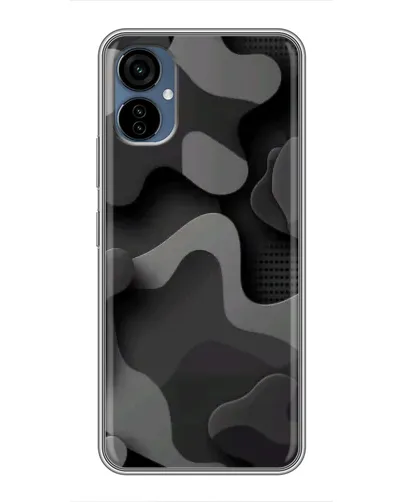 Чехол для TECNO Camon 19 Neo с картинкой «Темный абстрактный камуфляж»