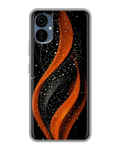 Чехол для TECNO Camon 19 Neo с картинкой «Огненная звездная волна»