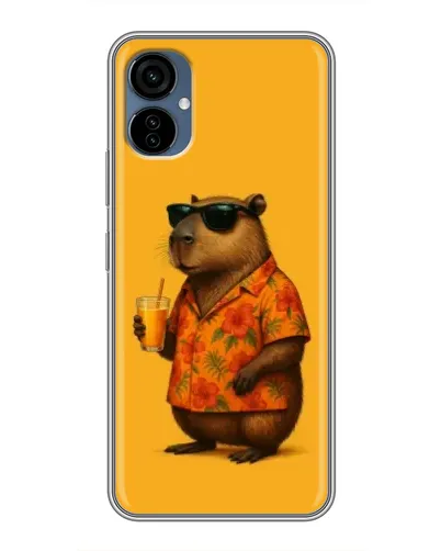Чехол для TECNO Camon 19 Neo с картинкой «Капибара на отдыхе» Чехол для TECNO Camon 19 Neo с картинкой «Капибара на отдыхе»