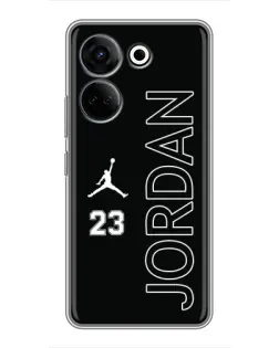 Чехол для TECNO Camon 20 Pro с картинкой «Jordan Vertical» Чехол для TECNO Camon 20 Pro с картинкой «Jordan Vertical»