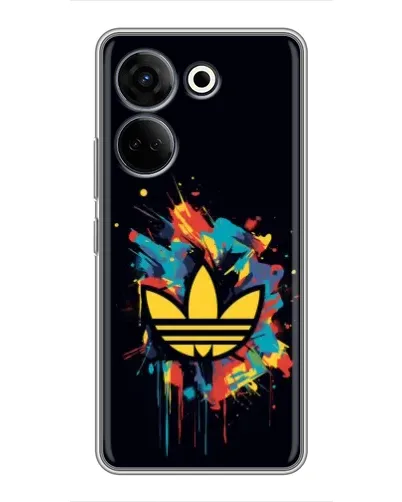 Чехол для TECNO Camon 20 Pro с картинкой «Adidas Splash»