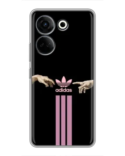 Чехол для TECNO Camon 20 Pro с картинкой «Adidas Hands»