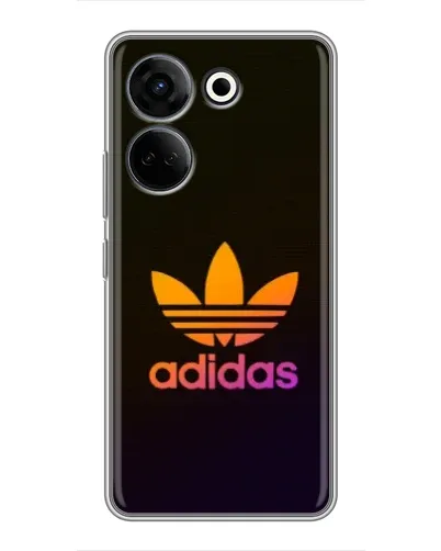 Чехол для TECNO Camon 20 Pro с картинкой «Градиент Adidas»