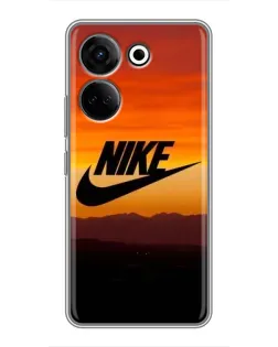 Чехол для TECNO Camon 20 Pro с картинкой «Nike — вечерний горизонт» Чехол для TECNO Camon 20 Pro с картинкой «Nike — вечерний горизонт»