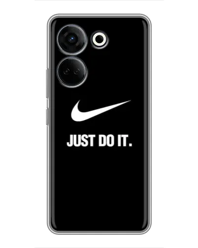 Чехол для TECNO Camon 20 Pro с картинкой «Классический принт Nike»