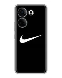 Чехол для TECNO Camon 20 Pro с картинкой «Минималистический Найк» Чехол для TECNO Camon 20 Pro с картинкой «Минималистический Найк»