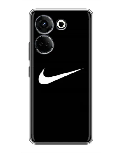 Чехол для TECNO Camon 20 Pro с картинкой «Минималистический Найк» Чехол для TECNO Camon 20 Pro с картинкой «Минималистический Найк»