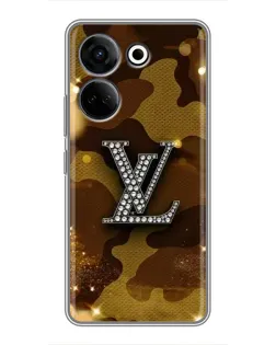 Чехол для TECNO Camon 20 Pro с картинкой «Камуфляжный Louis Vuitton» Чехол для TECNO Camon 20 Pro с картинкой «Камуфляжный Louis Vuitton»