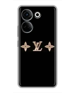 Чехол для TECNO Camon 20 Pro с картинкой «Louis Vuitton — минимализм» Чехол для TECNO Camon 20 Pro с картинкой «Louis Vuitton — минимализм»