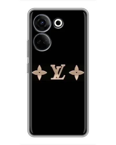 Чехол для TECNO Camon 20 Pro с картинкой «Louis Vuitton — минимализм»