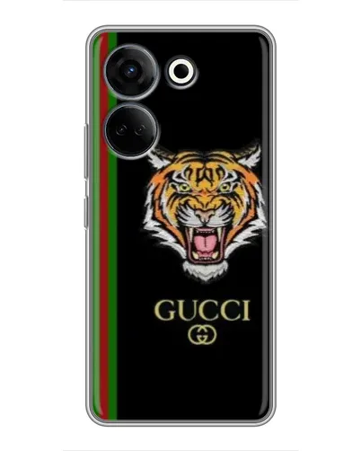 Чохол для TECNO Camon 20 Pro з картинкою «Тигр Gucci»