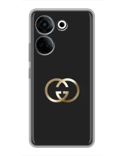 Чохол для TECNO Camon 20 Pro з картинкою «Мінімалізм Gucci»
