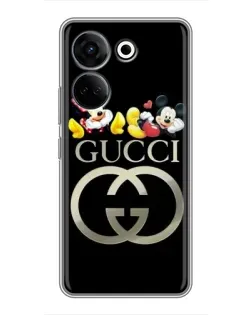 Чохол для TECNO Camon 20 Pro з картинкою «Gucci — герої Disney»
