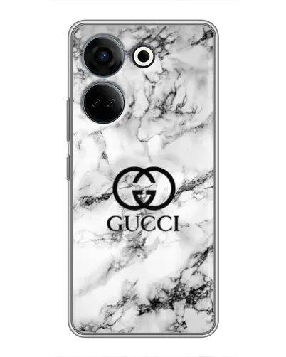 Чохол для TECNO Camon 20 Pro з картинкою «Gucci — мармуровий шик»