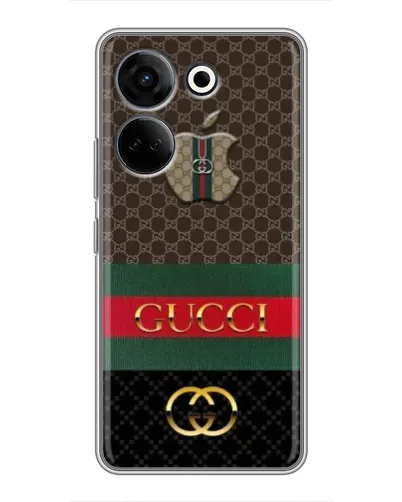 Чохол для TECNO Camon 20 Pro з картинкою «Gucci — брендований десерт»