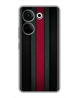 Чохол для TECNO Camon 20 Pro з картинкою «Gucci — неонова лінія»
