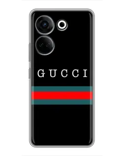 Чохол для TECNO Camon 20 Pro з картинкою «Gucci — червоний пояс»