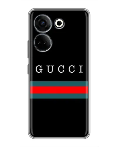 Чохол для TECNO Camon 20 Pro з картинкою «Gucci — червоний пояс»