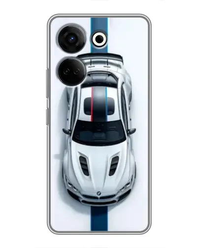 Чохол для TECNO Camon 20 Pro з картинкою «Вид зверху — BMW M»