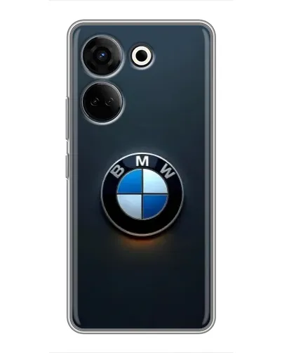 Чохол для TECNO Camon 20 Pro з картинкою «Логотип BMW — мінімалізм»