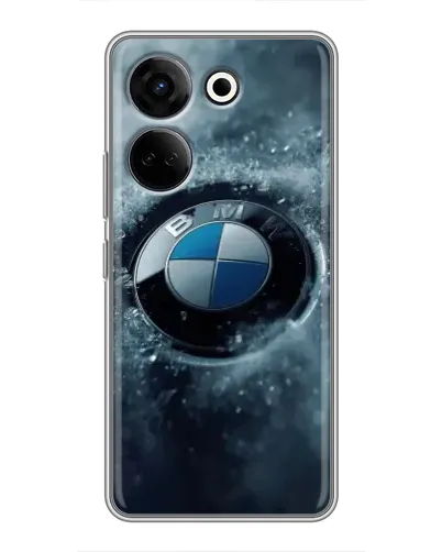 Чехол для TECNO Camon 20 Pro с картинкой «Логотип BMW — лед» Чехол для TECNO Camon 20 Pro с картинкой «Логотип BMW — лед»