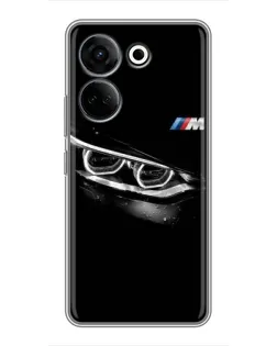 Чехол для TECNO Camon 20 Pro с картинкой «BMW — взгляд тигра» Чехол для TECNO Camon 20 Pro с картинкой «BMW — взгляд тигра»