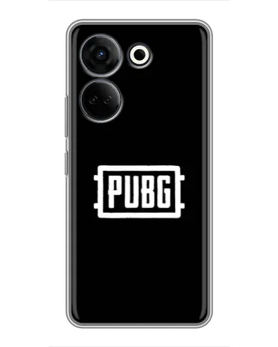 Чохол для TECNO Camon 20 Pro з картинкою «Лого BMW — металевий блиск»