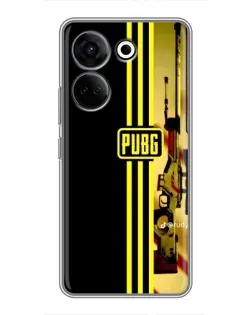 Чохол для TECNO Camon 20 Pro з картинкою «PUBG — камуфляжний шолом» Чохол для TECNO Camon 20 Pro з картинкою «PUBG — камуфляжний шолом»