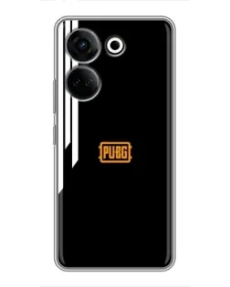 Чохол для TECNO Camon 20 Pro з картинкою «PUBG — вертикальні лінії» Чохол для TECNO Camon 20 Pro з картинкою «PUBG — вертикальні лінії»