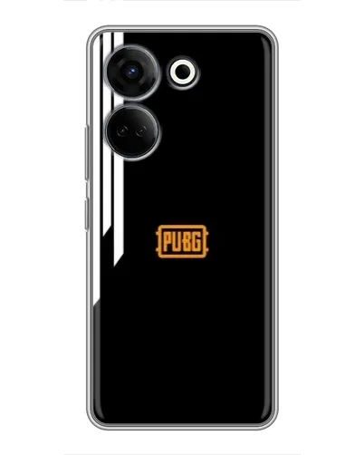 Чохол для TECNO Camon 20 Pro з картинкою «PUBG — вертикальні лінії»