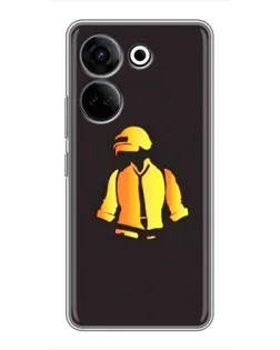 Чохол для TECNO Camon 20 Pro з картинкою «Winner Winner — PUBG»