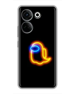 Чехол для TECNO Camon 20 Pro с картинкой «Among Us неоновое сияние» Чехол для TECNO Camon 20 Pro с картинкой «Among Us неоновое сияние»