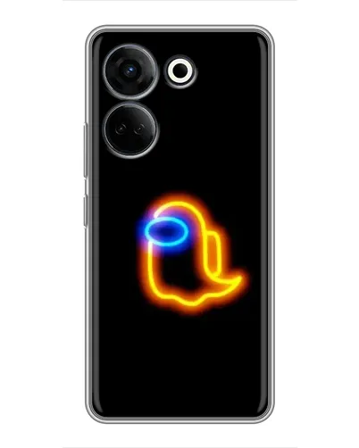 Чехол для TECNO Camon 20 Pro с картинкой «Among Us неоновое сияние» Чехол для TECNO Camon 20 Pro с картинкой «Among Us неоновое сияние»