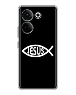 Чохол для TECNO Camon 20 Pro з картинкою «Класичний Jesus»