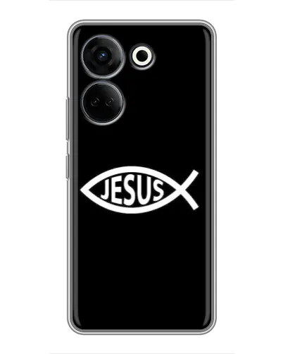 Чохол для TECNO Camon 20 Pro з картинкою «Класичний Jesus»