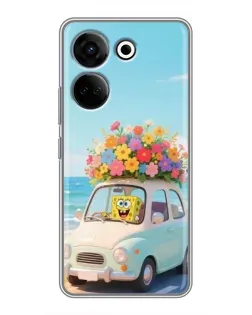 Чехол для TECNO Camon 20 Pro с картинкой «Автомобильное путешествие» Чехол для TECNO Camon 20 Pro с картинкой «Автомобильное путешествие»