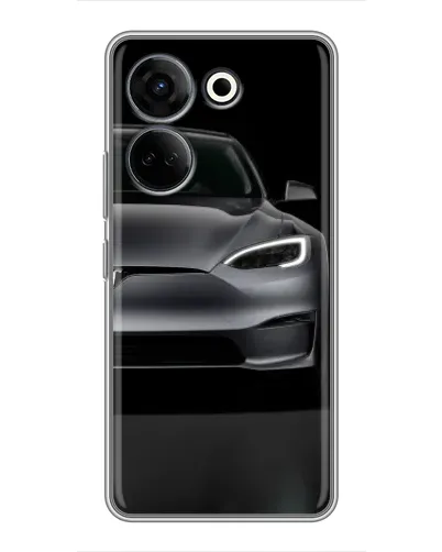 Чохол для TECNO Camon 20 Pro з картинкою «Tesla Model S Look» Чохол для TECNO Camon 20 Pro з картинкою «Tesla Model S Look»