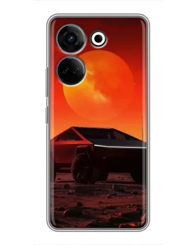 Чохол для TECNO Camon 20 Pro з картинкою «Cybertruck на Марсі» Чохол для TECNO Camon 20 Pro з картинкою «Cybertruck на Марсі»